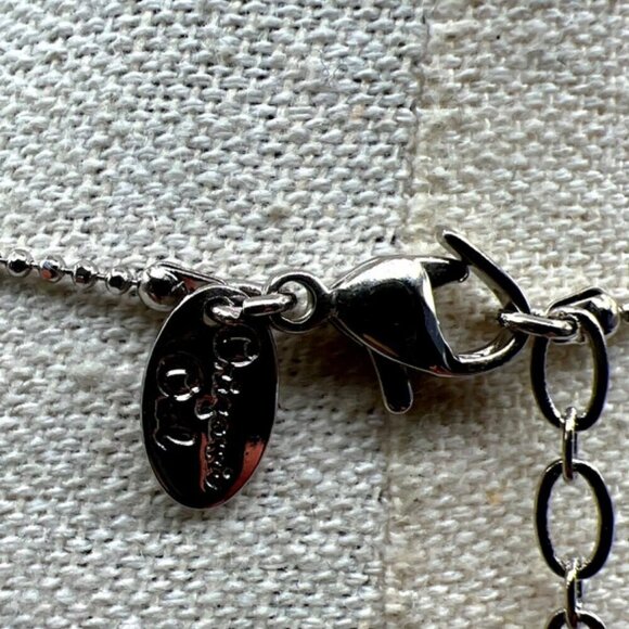 Origami Owl Elephant Pendant Necklace With Blue Stone & Silver Details.   B47 - Picture 6 of 10